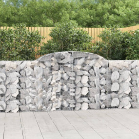 Gabion Basket Silver Galvanized iron Large Durable