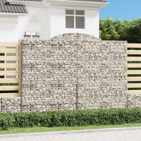 Gabion Basket Silver Galvanized iron Large Durable