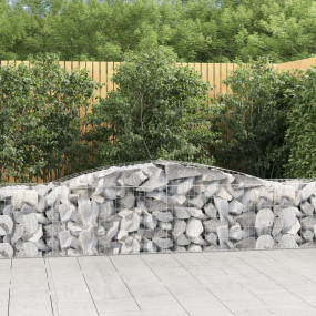 Gabion Basket Silver Galvanized Iron Large Tough Gabion...