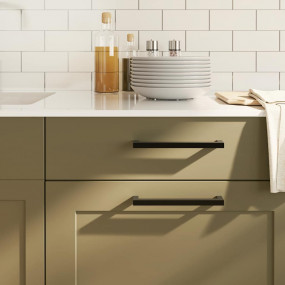 Cabinet Handle Set of 5 Black