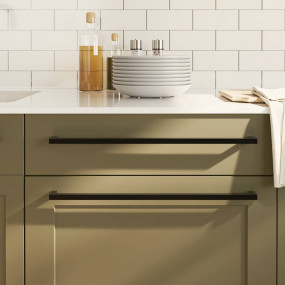 Cabinet Handle Set of 5 Black
