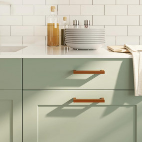 Cabinet Handle Set of 10 Bronze Stainless Steel Durable