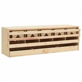 Chicken Laying Nest Brown and natural wood Solid pine w...