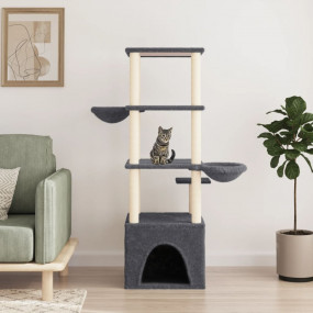 Cat Tree Sturdy Cat Tree Rectangular Modern Cat Tower