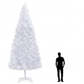 Christmas Tree White PVC Extra Large Decorations