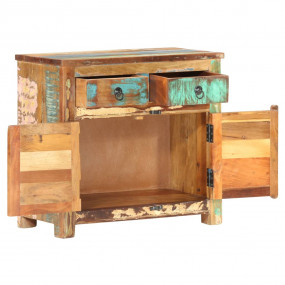 Sideboard Multicolored Solid Reclaimed Wood