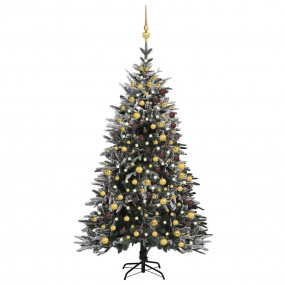 Artificial Christmas Tree Green, Shiny Gold, Matt Gold,...
