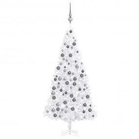 Christmas Tree White PVC, Steel, Plastic Extra large