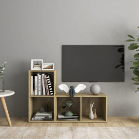 TV Cabinet Sonoma Oak Engineered Wood Medium TV Cabinet