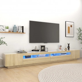 TV Cabinet Sonoma Oak Engineered Wood Large TV Cabinet