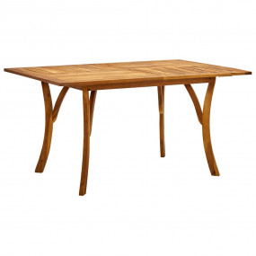 Wooden Table Natural wood Solid acacia wood Large Durab...