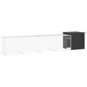 Chicken Cage Anthracite Galvanized Steel Large Chicken ...