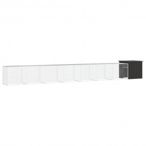 Chicken Cage Anthracite Galvanized Steel Large Chicken ...