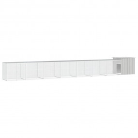 Chicken Cage Grey Galvanized Steel Extra Large Chicken ...