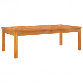 Garden Coffee Table Natural acacia wood Solid acacia wo...