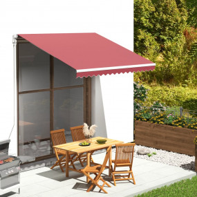 Replacement Awning Fabric Burgundy red 100% Polyester w...