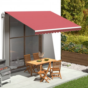 Replacement Awning Fabric Burgundy red 100% Polyester w...