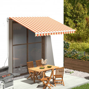 Replacement Awning Fabric Yellow and Orange