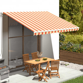 Replacement Awning Fabric Yellow and Orange