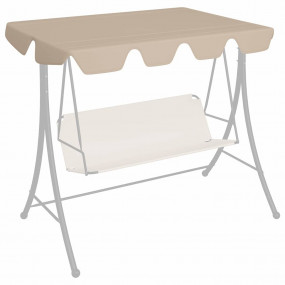 Replacement Canopy Beige Polyester with PVC coating