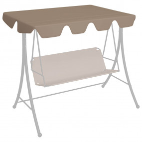 Replacement Canopy Taupe 100% polyester with PVC coatin...