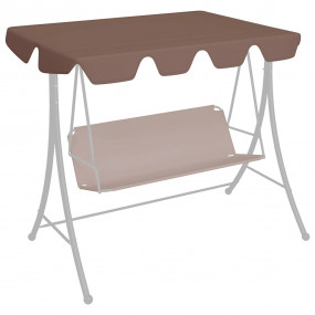 Replacement Canopy Brown Fabric with PVC coating