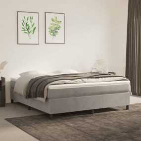 Bed Frame Light gray