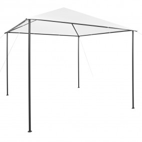 Gazebo White Steel, Oxford fabric Large UV-resistant ma...