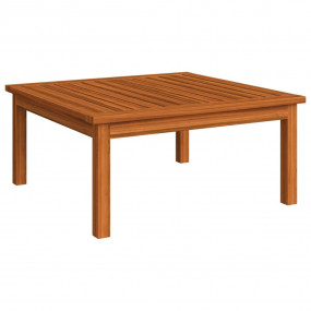 Garden Lounge Table Brown Solid Acacia Wood Medium Modu...