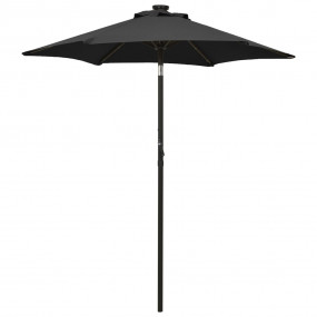Garden Parasol Black and dark grey