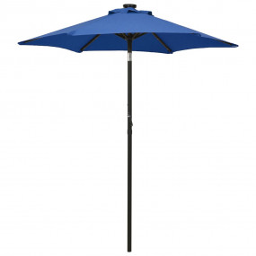 Garden Parasol Azure blue Fabric (100% polyester) 78.7 ...