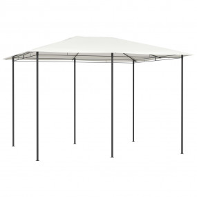 Gazebo Cream Fabric 9.8x13.1x8.5 ft Durable Gazebo