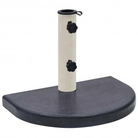 Umbrella Base Black Granite base, Stainless steel tube ...