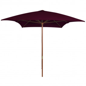 Garden Parasol Bordeaux Red