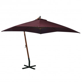Hanging Garden Parasol Bordeaux red