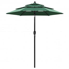 Parasol Green Polyester, powder-coated aluminum Large T...