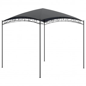 Gazebo Anthracite Steel 10 x 10 ft Durable Gazebo Squar...