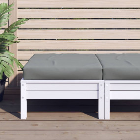 Pallet Cushion Grey Oxford fabric (100% polyester)