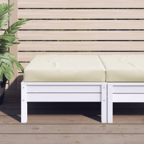 Pallet Cushion Cream Oxford fabric (100% polyester), Fo...