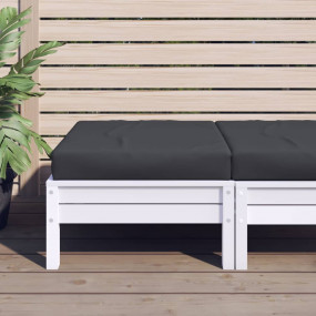 Pallet Cushion Black Oxford fabric (100% polyester)