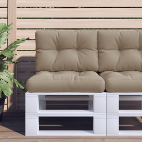 Pallet Cushion Taupe 100% Polyester 23.6 x 15.7 in