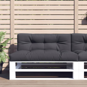 Pallet Cushion Anthracite 100% Polyester 47.2 x 15.7 x ...