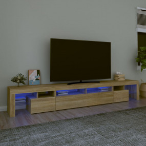 TV Cabinet Sonoma Oak Engineered Wood Large TV Cabinet