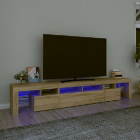 TV Cabinet Sonoma Oak Engineered Wood Large TV Cabinet