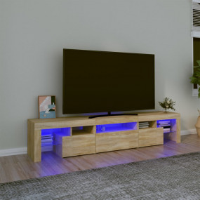 TV Cabinet Sonoma Oak Engineered Wood Large TV Cabinet