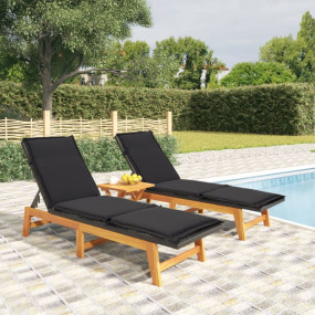 Garden Lounge Set Black and brown PE rattan Standard