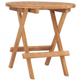 Garden Table Teak Solid Teak wood Small Foldable Foldin...