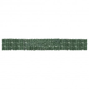 Balcony Screen Dark Green Polyethylene 236.2 x 29.5 in