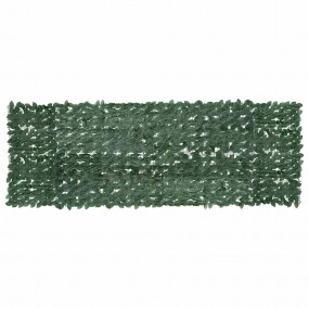Balcony Screen Dark green Polyethylene, fabric 118.1x39...