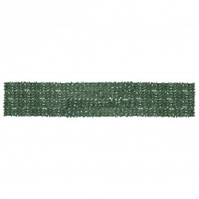 Balcony Screen Dark green Polyethylene, fabric 236.2 x ...
